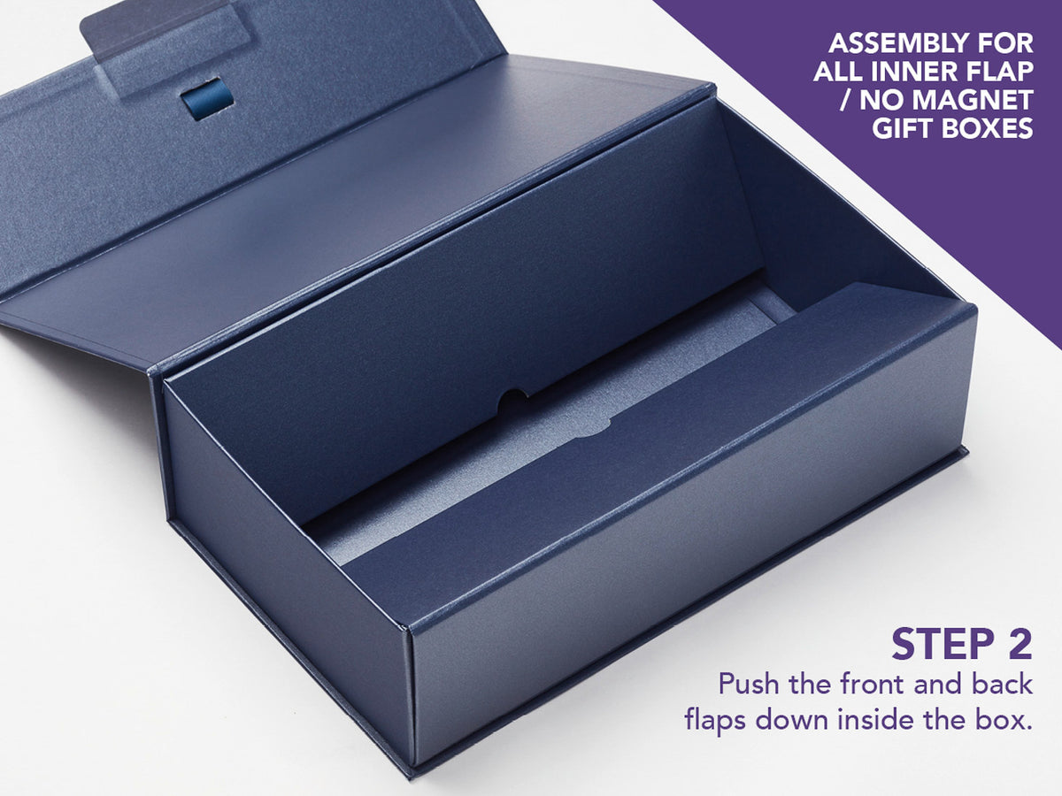 Step 2 Assembly guide for Double Bottle Gift Box