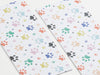 Paw Prints FAB Sides® Decorative Side Panels Close Up - A4 Deep