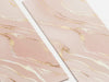 Pink Marble FAB Sides® Decorative Side Panels Close Up - A4 Deep