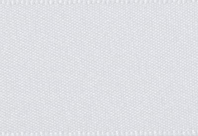 White Recycled Satin Ribbon from Foldabox