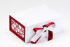 Red Hearts FAB Sides® Featured on White A5 Deep Gift Box