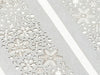 Silver Snowflakes FAB Sides® Close Up