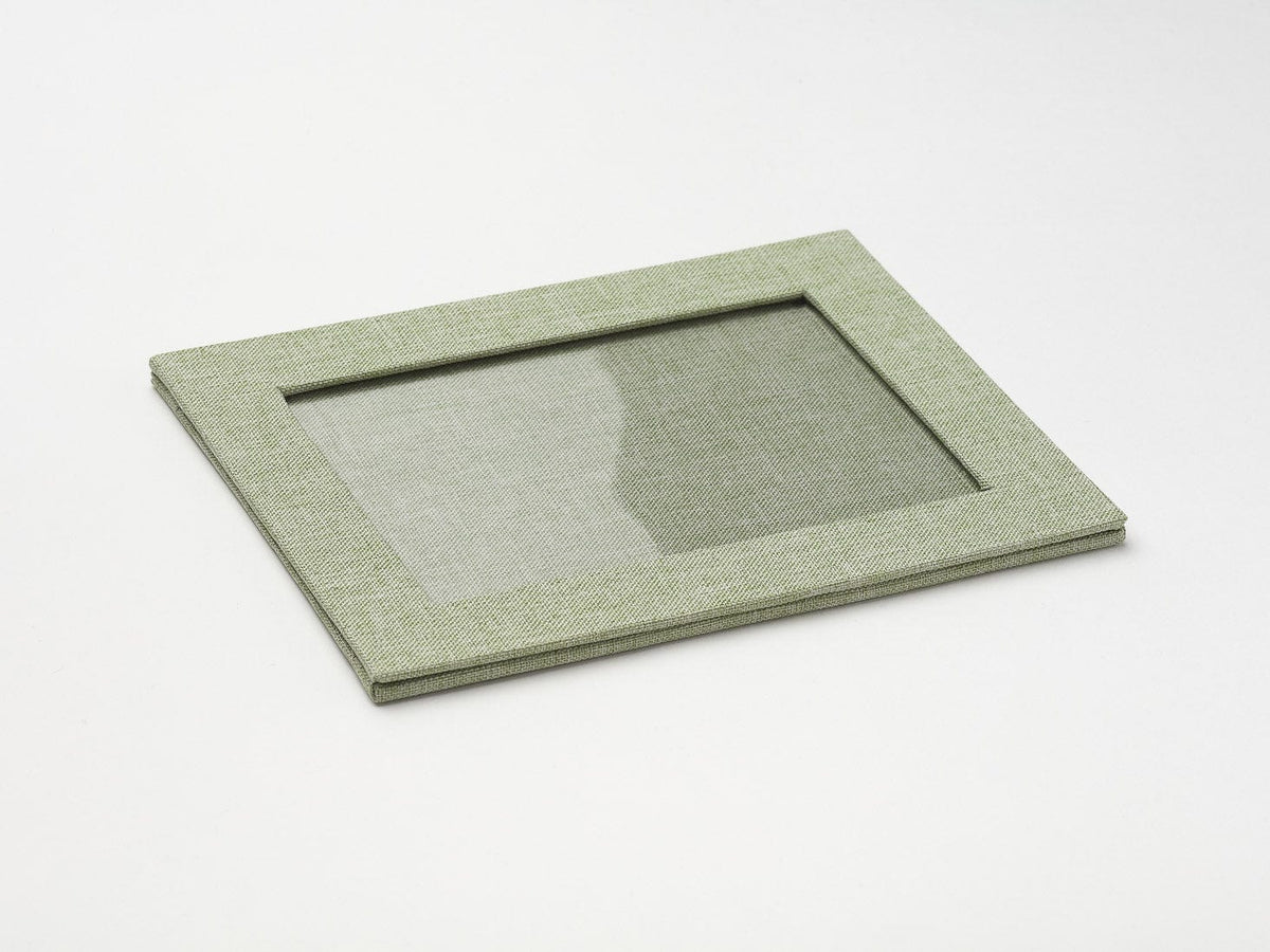 Sage Green Linen Photo Frame