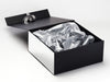 Metallic Silver Foil FAB Sides® Decorative Side Panels - A4 Deep