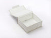 Small Linen Gift Box Sample Open