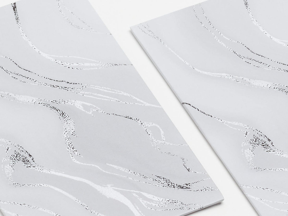 Smoke Marble FAB Sides® Decorative Side Panels Close Up - A5 Deep