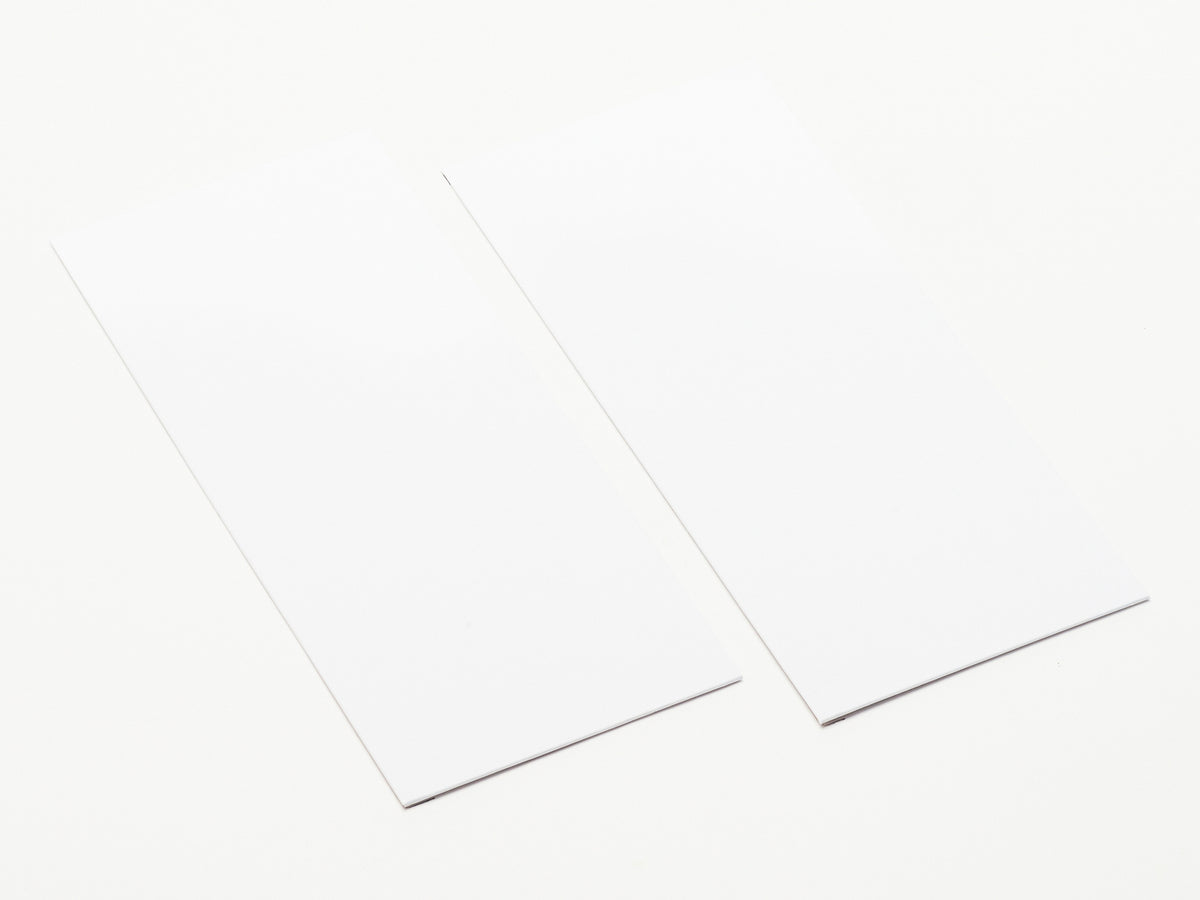 White Gloss FAB Sides® Decorative Side Panels for A4 Deep Gift Boxes
