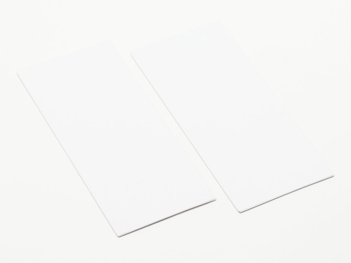 White Matt FAB Sides® Decorative Side Panels For A4 Deep Gift Boxes