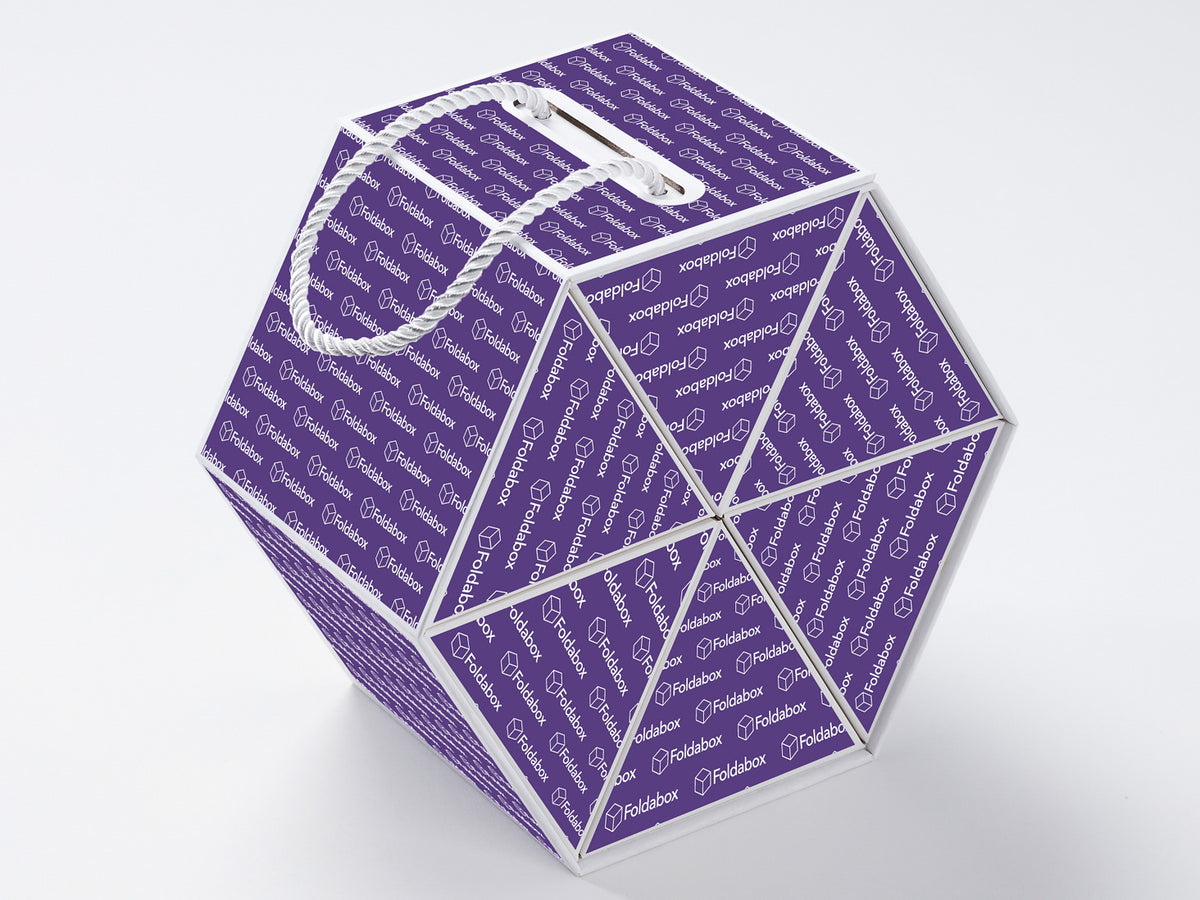 White RollaBox with Custom all over label branding