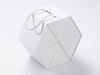 White RollaBox 6 Compartment Gift Box Assembled Closed