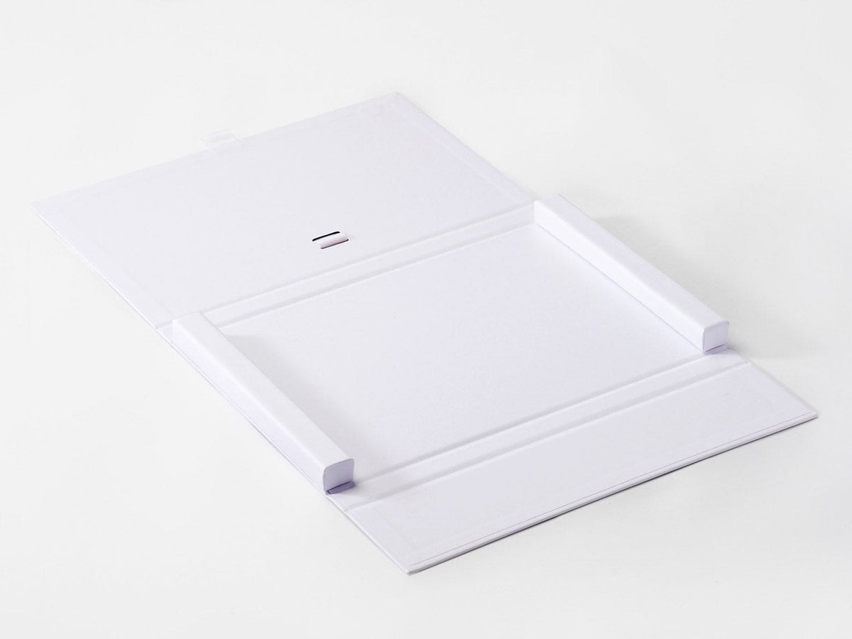 White A4 DocuBox Sample Open