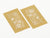 Gold Snowflake Lazer CutFAB Sides® Decorative Side Panels