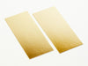 Metallic Gold Foil FAB Sides® Decorative Side Panels A4 Deep from Foldabox