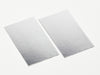 Silver Metallic Foil FAB Sides® Decorative Side Panels A5 Deep