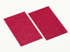 Red Textured FAB Sides® Decorative Side Panels A5 Deep
