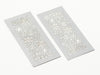 Silver Snowflakes FAB Sides® Decorative Side Panels A4 Deep