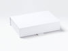 White A6 Shallow Luxury Folding Gift Box