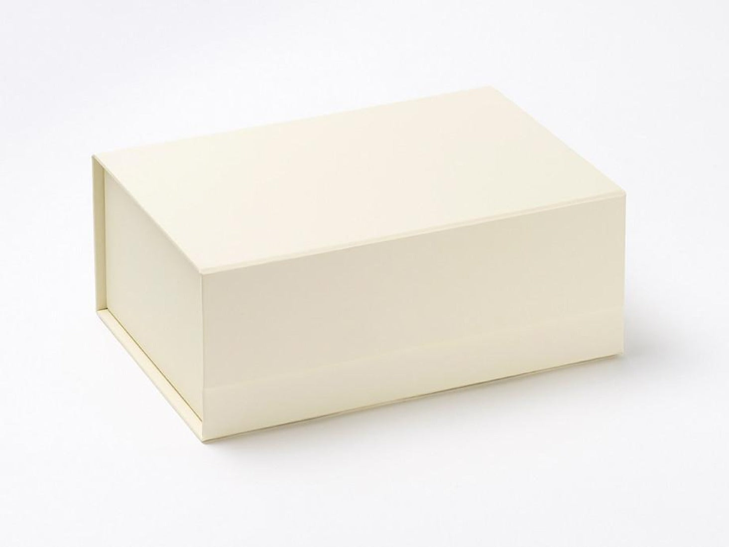  Ivory A5 Deep Folding Hamper Gift Box Sample without ribbon