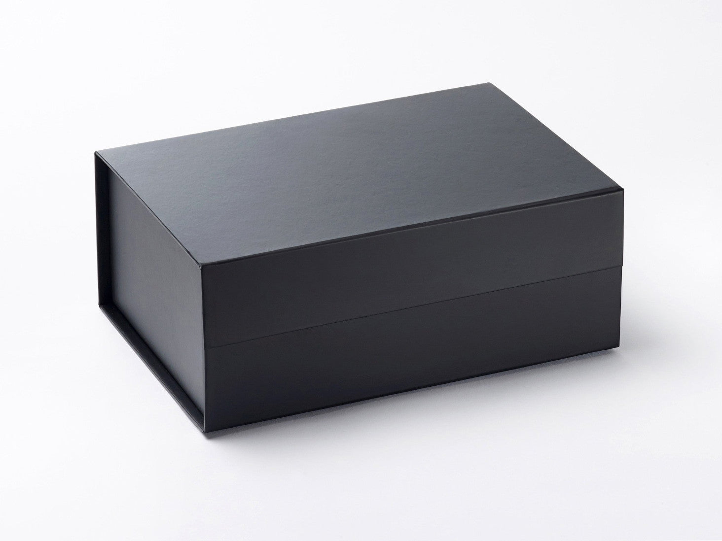 A5 Deep Black Folding Gift Box Small Hamper Box