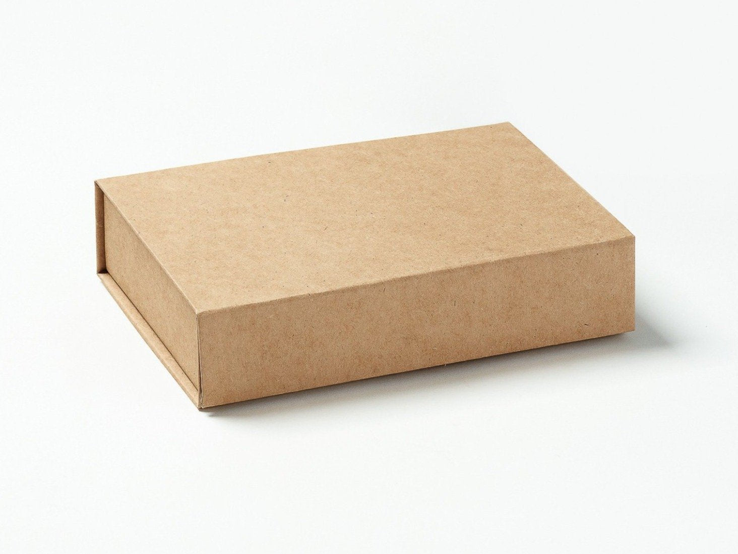 Natural Kraft A6 Shallow Gift Box Sample Assembled