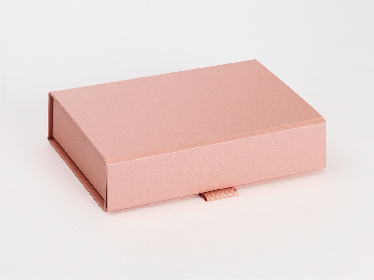 Rose Gold A6 Shallow Gift Box Assembled
