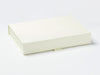 Ivory A5 Shallow Gift Box with Ribbon Tab