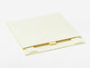 Ivory A5 Shallow Gift Box Supplied Flat