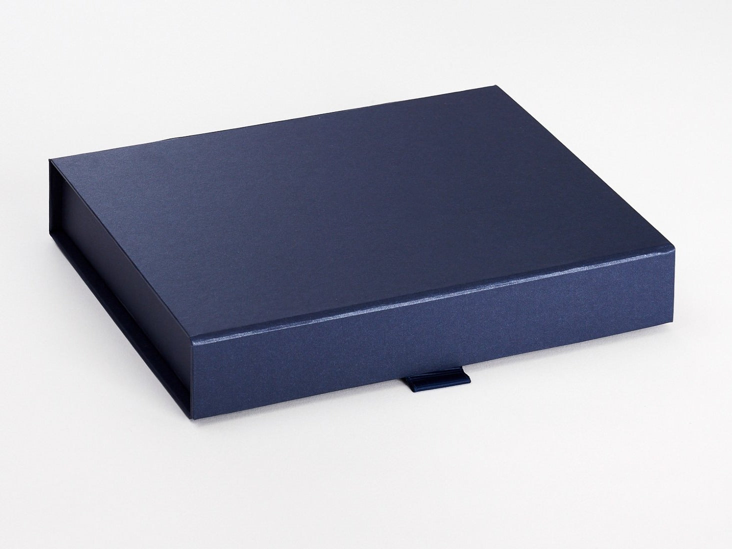 Navy Blue A5 Shallow folding gift box
