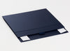 Navy Blue A5 Shallow Gift Box Supplied Flat