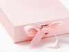 Pale Pink Medium Gift Box Sample Front Flap Detail