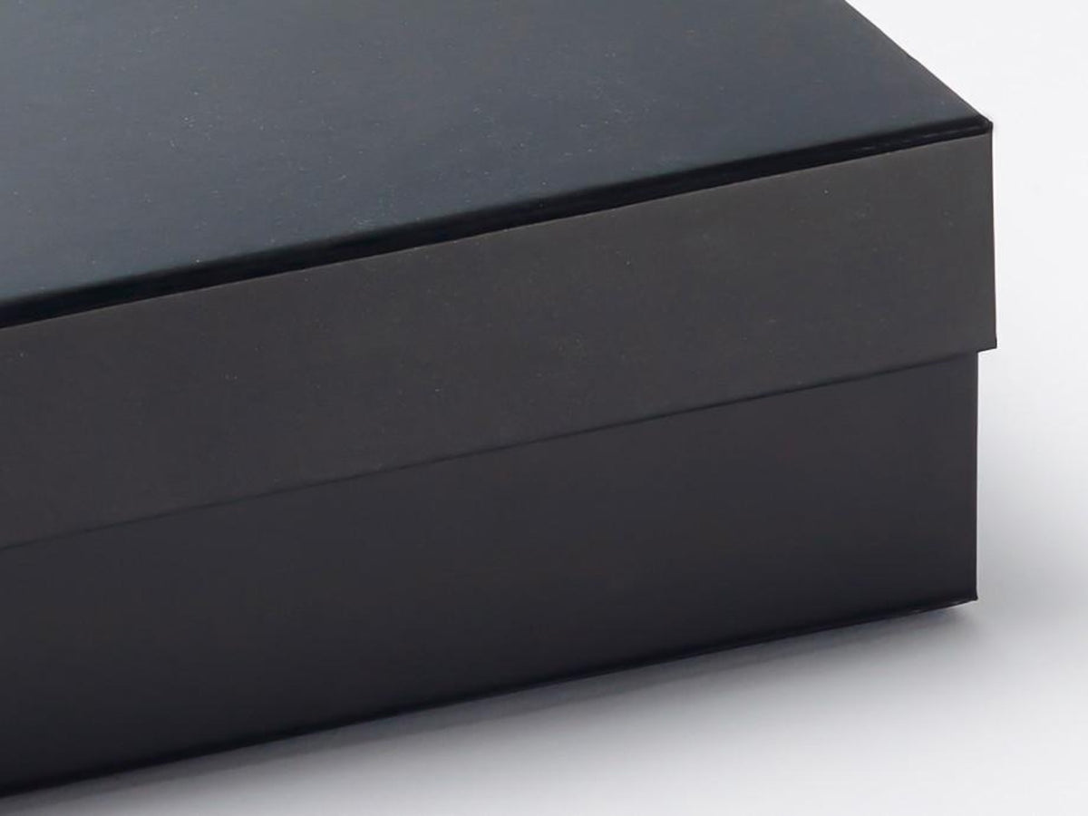 Black Medium Gift Box With Snap Shut Closure
