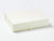 Ivory A4 Shallow Luxury Folding Gift Box Sample