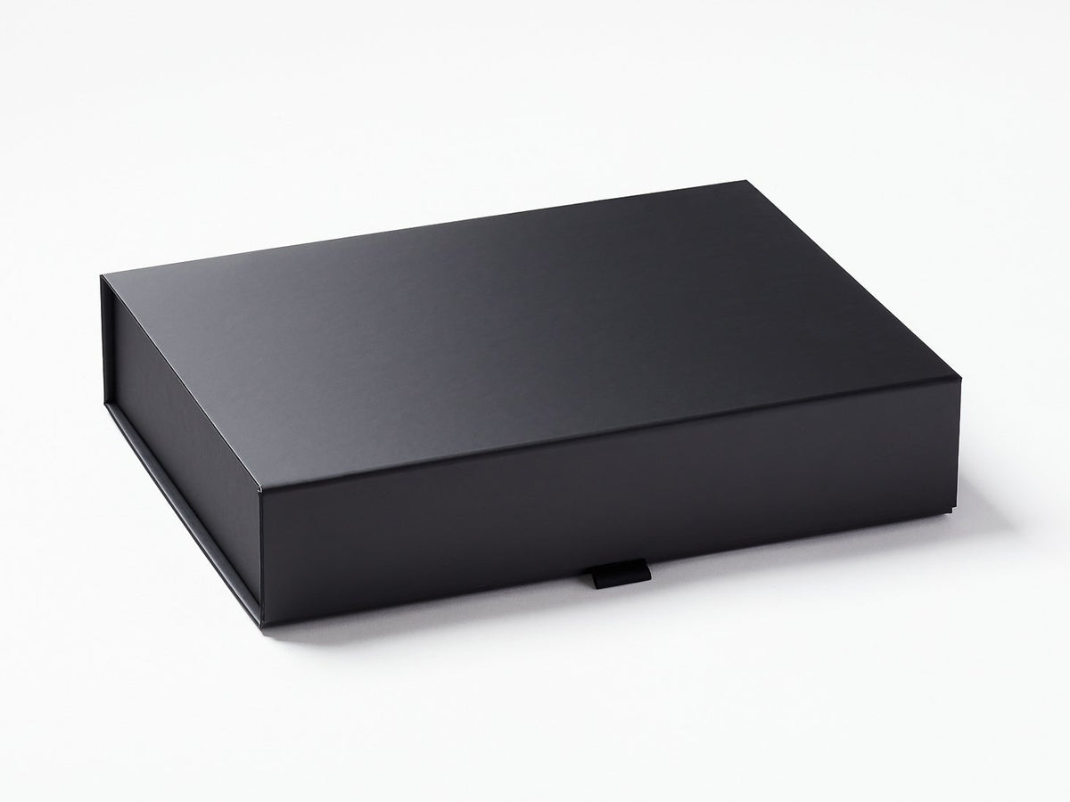 Black A4 Shallow Luxury Gift Box