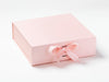 Large Pale Pink Gift Box with Changeable Ribbon