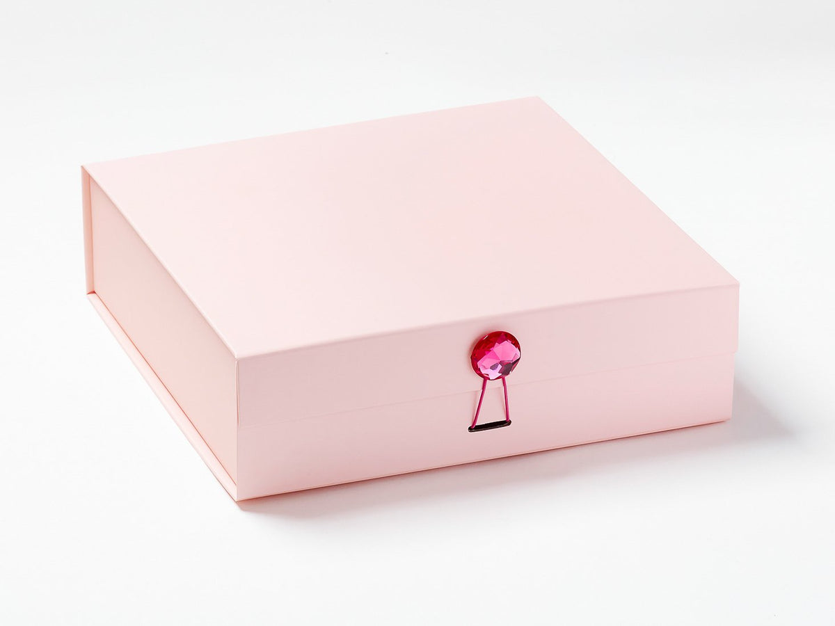 Pale Pink Large Gift Box Featured with Pink Spinel Closure