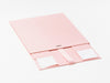 Large Pale Pink Gift Box Sample Supplied Flat with Ribbon