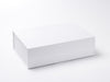 White A4 Foldable Magnetic Gift Box without Ribbon