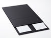 Sample Black XL Deep Folding Gift Box Without Ribbon Supplied Flat