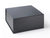 Black XL Deep Folding Snap Shut Hamper Gift Box Sample