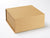Natural Kraft XL Deep Folding Gift Box Hamper from Foldabox USA