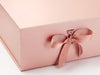 Rose Gold XL Deep Gift Box Sample Ribbon Detail