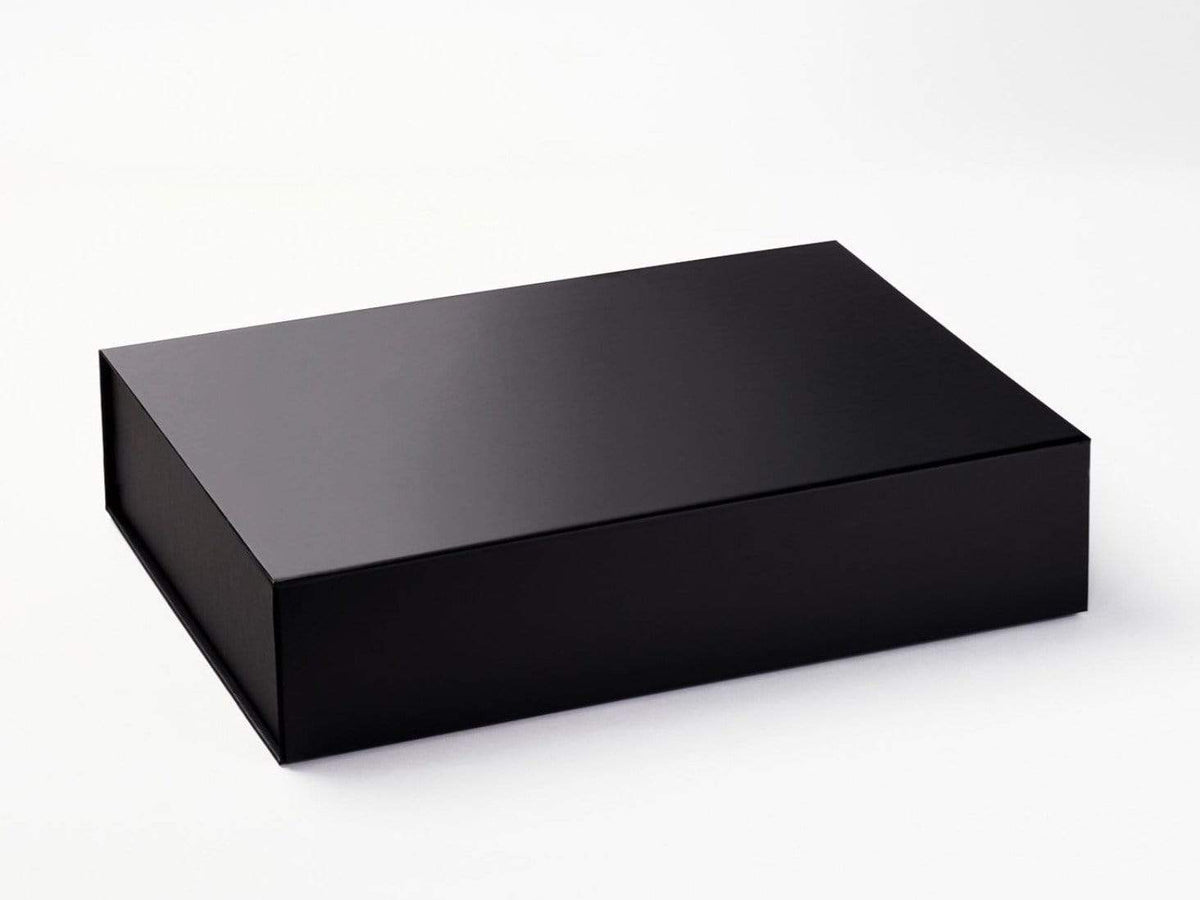 Black A3 Shallow No Ribbon Gift Box Sample