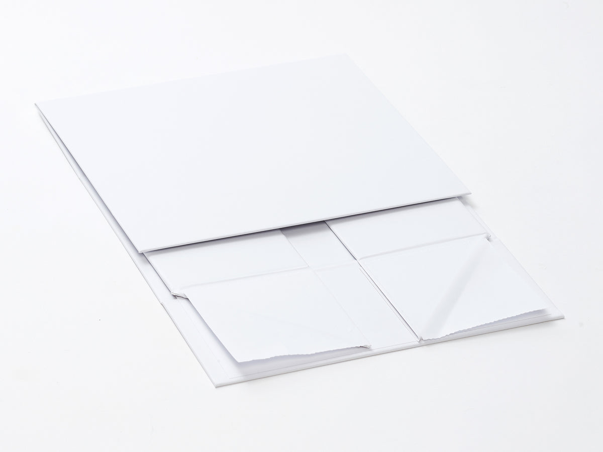 Sample White A5 Deep Gift Box Without Ribbon Supplied Flat