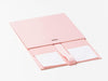 Pale Pink A5 Deep Gift Box Sample Supplied Flat with Ribbon