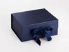 Navy Blue Boxes Are Supplied Complete with Peacoat Ribbon