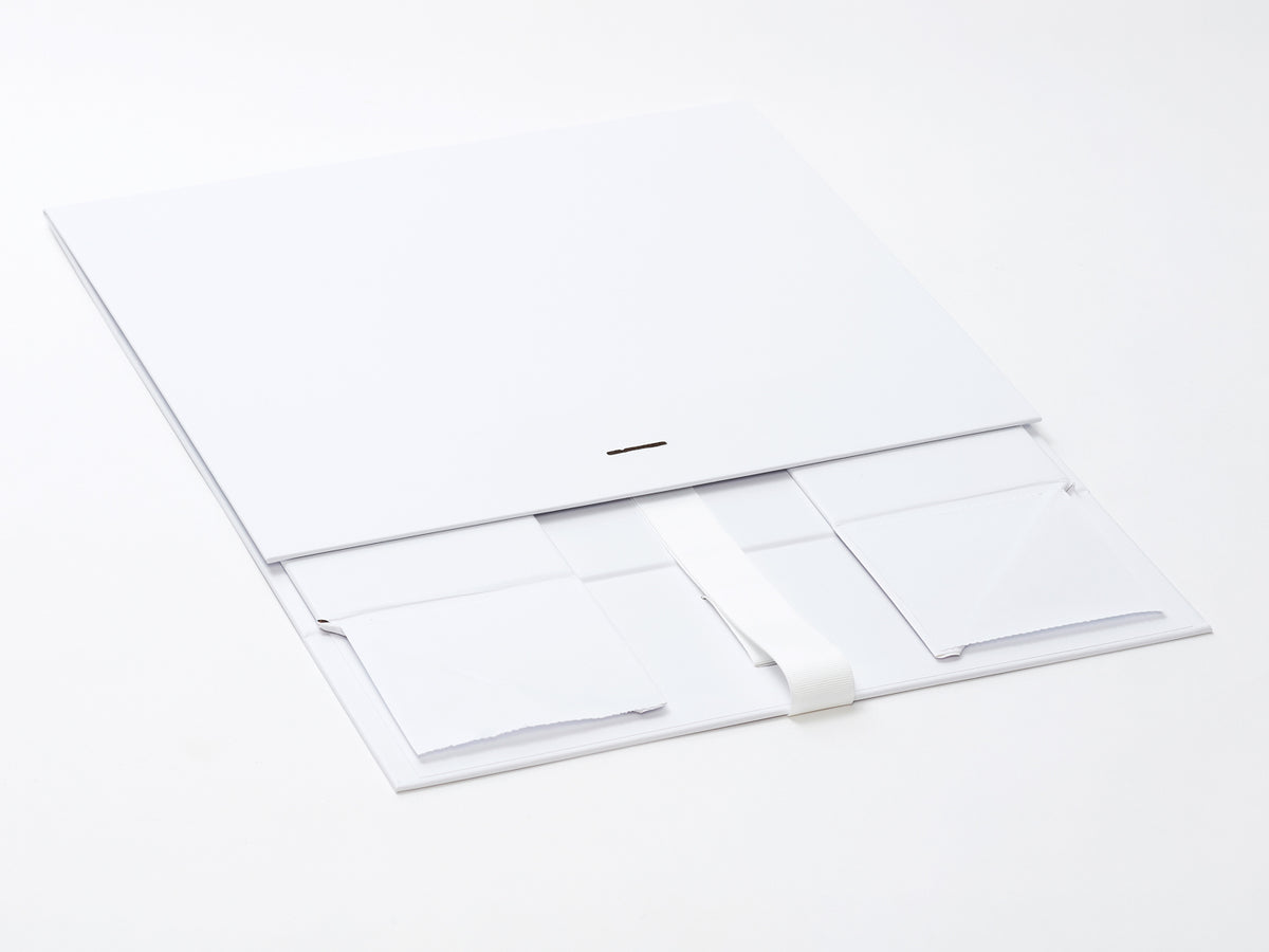 White A4 Deep Gift Box Supplied Flat