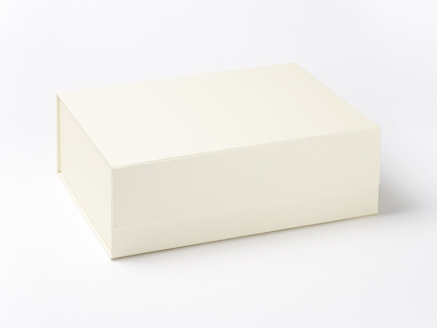 Ivory cream A4 Deep luxury folding gift boxes