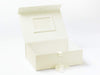 Ivory Gift Box Featuring Ivory Photo Frame to Inside Lid