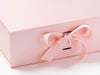 Pale Pink Gift Box Sample Ribbon Detail
