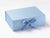 Pale Blue A4 Deep Gift Box with Ribbon